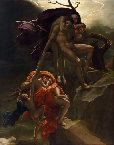 Eine Sintflutszene von Anne Louis Girodet de Roucy Trioson