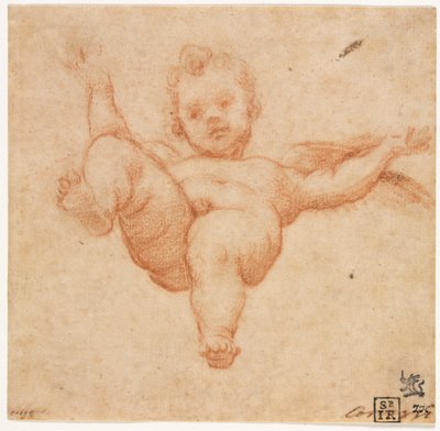 Fliegender Amor von Annibale Carracci