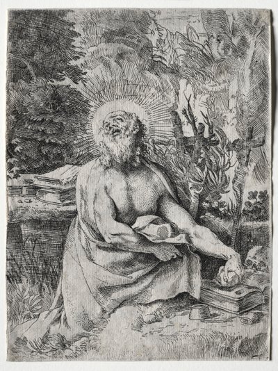 Der heilige Hieronymus von Annibale Carracci