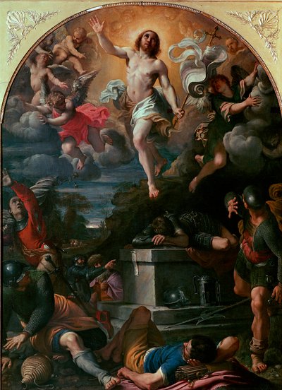 Die Auferstehung Christi von Annibale Carracci