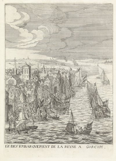 Ankunft von Maria de