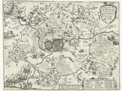 Belagerung von Arras durch die Franzosen, 1640 von Anonymous