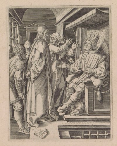 Christus vor Herodes von Anonymous