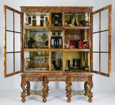 Puppenhaus von Petronella Oortman, ca. 1686-1710 (Holz) von Anonymous