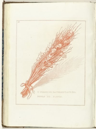 Geißelung der Provisorischen Vertreter des Volkes von Holland, 1795 von Anonymous