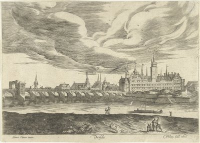 Ansicht von Dresden von Anonymous
