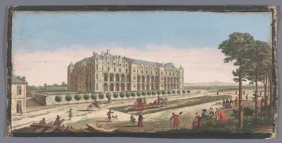 Ansicht des Château de Madrid in Paris von Anonymous