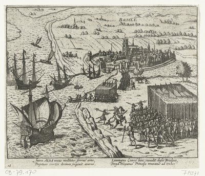 Einnahme von Den Briel durch die Wassergeusen, 1572 von Anonymous