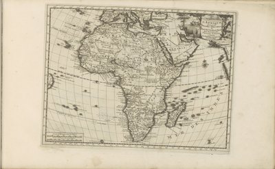 Karte von Afrika von Anonymous