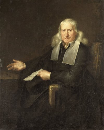 Porträt von Jan van Lennep der Ältere (1634-1711), Amsterdamer Kaufmann in Seide, Gold- und Silberstoffen und Kunstsammler von Anonymous