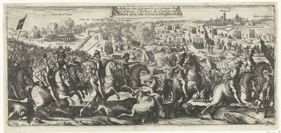 Reiterkampf bei Arras, 1640 von Anonymous