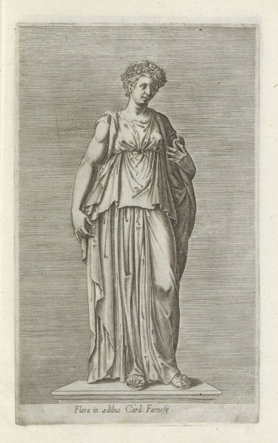 Skulptur von Flora von Anonymous