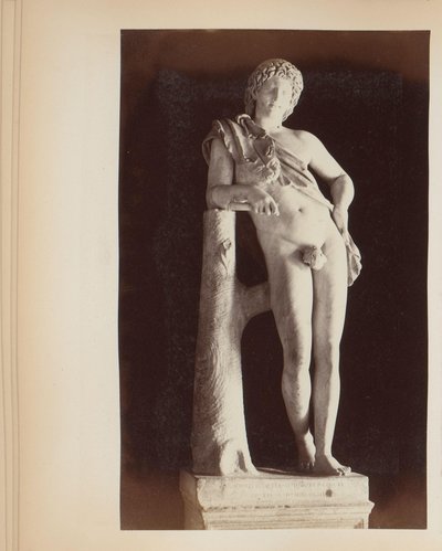 Skulptur des ruhenden Satyrs in den Kapitolinischen Museen in Rom, Italien von Anonymous