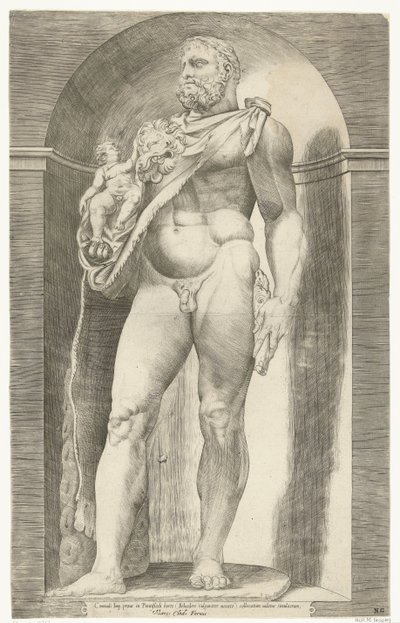 Statue von Kaiser Commodus als Herkules von Anonymous