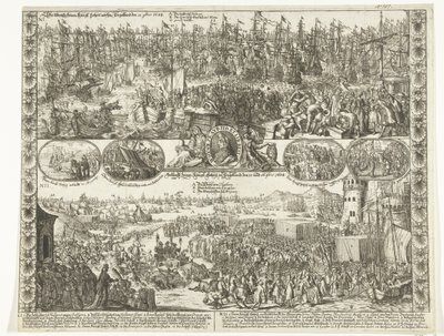 Reise von Wilhelm III. nach England, 1688 von Anonymous
