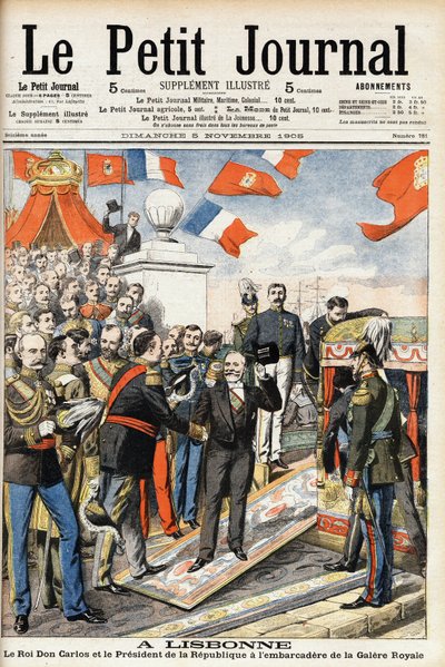König Don Carlos (Karl I. von Portugal) von Anonymous Anonymous