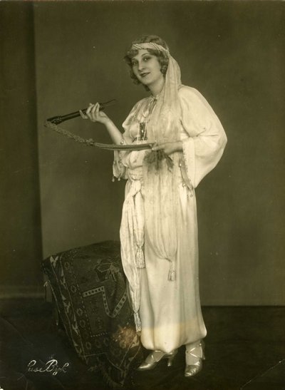 Die Entführung aus dem Serail - Lotte Schoene (Schone) (1891-1977) als Blonde in "Die Entführung aus dem Serail" von Wolfgang Amadeus Mozart von Anonymous Anonymous