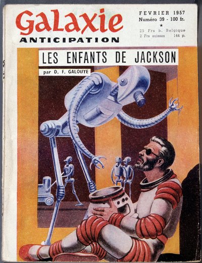 Mann und Roboter - in „Galaxy“, Feb. 1957 von Anonymous Anonymous