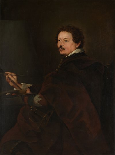 Porträt von Andries van Eertvelt, um 1650-1700 von Anonymous Anonymous