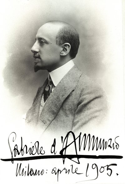 Porträt von Gabriele d