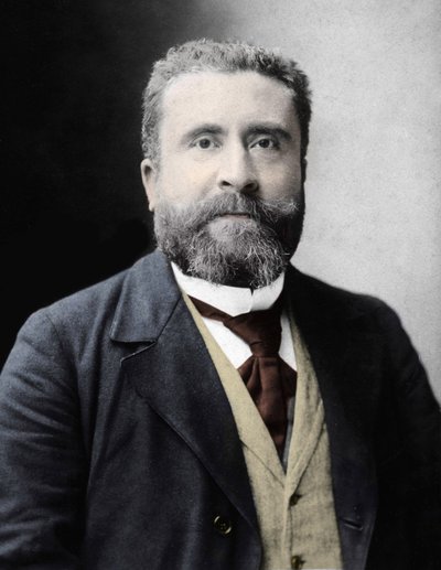 Porträt von Jean Jaurès (1859-1914) französischer sozialistischer Abgeordneter. von Anonymous Anonymous