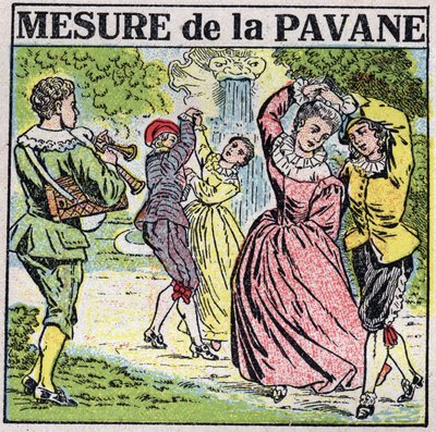 Die Kunst der Klänge: das Messen der Pavane (Tanz). von Anonymous Anonymous