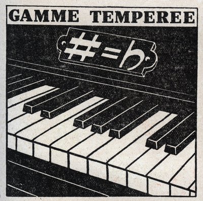 Die Kunst der Klänge: die temperierte Skala, erfunden von Johann Sebastian Bach. von Anonymous Anonymous