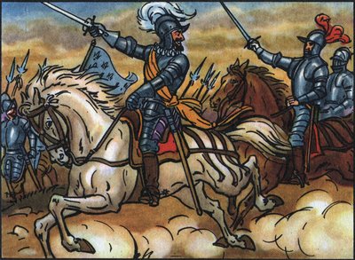 Religionskriege: „König Heinrich IV. bei der Schlacht von Ivry, 14. März von Anonymous Anonymous