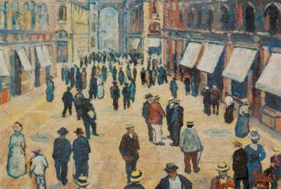 Die Galerie von Mailand von Anselmo Bucci