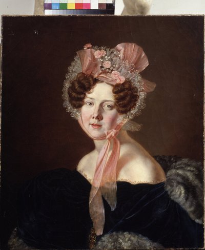 Porträt einer Dame von Anthelme Francois Lagrenee