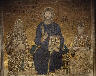 Das Zoe-Mosaik von Anthemius of and Miletus Isidore of Tralles