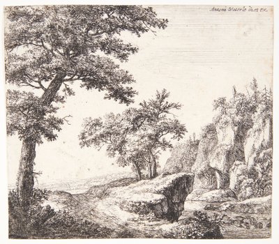 Flusslandschaft von Anthonie Waterloo