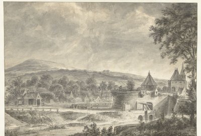 St. Janspoort in Arnheim von Anthonie Waterloo