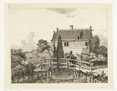 Jan Hanzenpad außerhalb des Raampoorts von Anthonie van den Bos