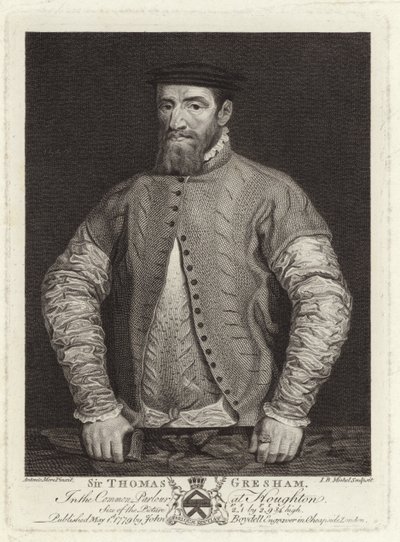 Porträt von Sir Thomas Gresham von Anthonis van Dashorst Mor