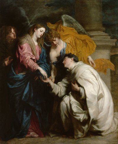 Die Vision des seligen Hermann von Steinfeld, genannt Joseph von Anthony van Dyck