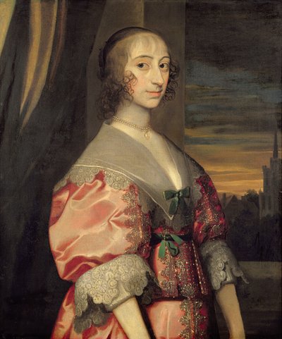 Lady Hoghton, Ehefrau des ersten Baronets, 17. Jahrhundert von Anthony van Dyck