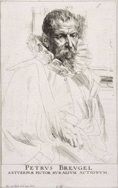 Pieter Brueghel von Anthony van Dyck