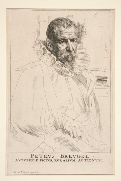 Pieter Brueghel der Jüngere von Anthony van Dyck