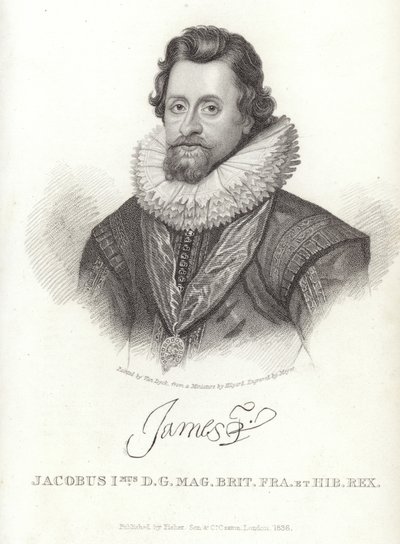 Porträt von James I. von England und Irland von Anthony van Dyck