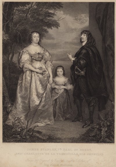 Porträt des Earl of Derby und der Countess of Derby von Anthony van Dyck