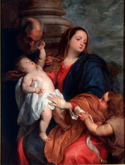 Die Heilige Familie von Anthony van Dyck