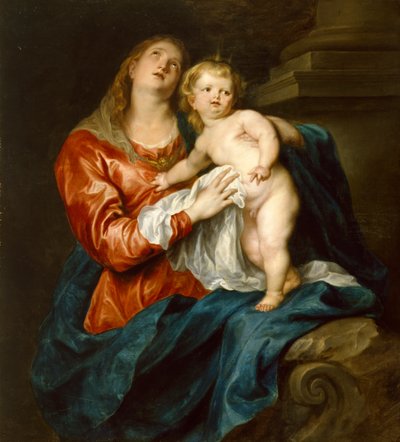 Jungfrau und Kind von Anthony van Dyck