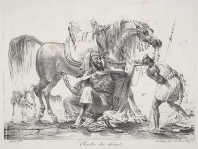 Wüstenaraber von Antoine-Jean Gros