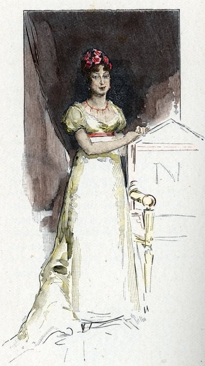 Porträt der Kaiserin Marie Louise von Österreich (Marie-Louise) von Antoine Calbet