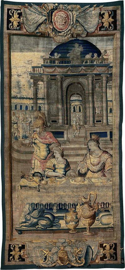 Das Fest [zentraler Teil], aus Die Geschichte von Artemisia von Antoine Caron