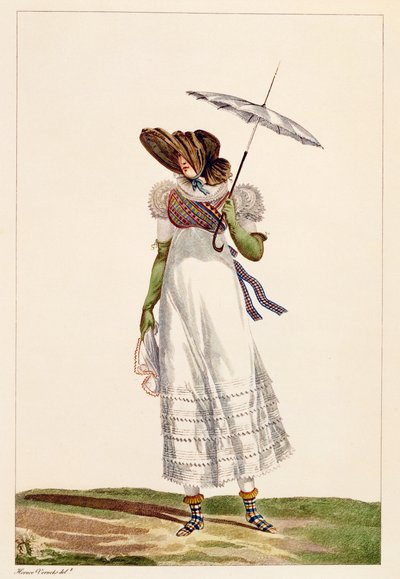 Ein Sommerkleid für Damen, 1779 von Antoine Charles Horace Vernet