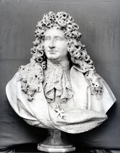 Büste von Jules Hardouin Mansart (1646-1708) 1698 von Antoine Coysevox