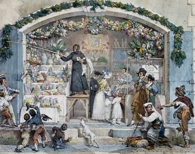 Befana in Rom von Antoine Jean Baptiste Thomas