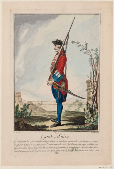 Die Schweizer Garde von Antoine Jean De Fehrt